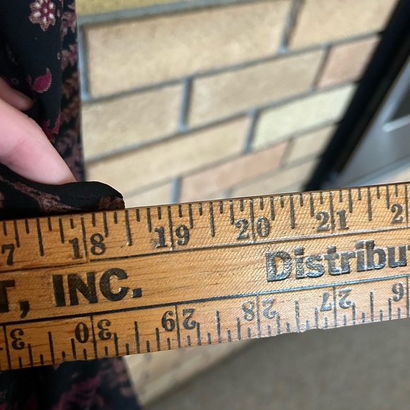 Anthropologie One September Breezeway Jumpsuit Embroidered Wide Leg Long Sleeve - Picture 10 of 11